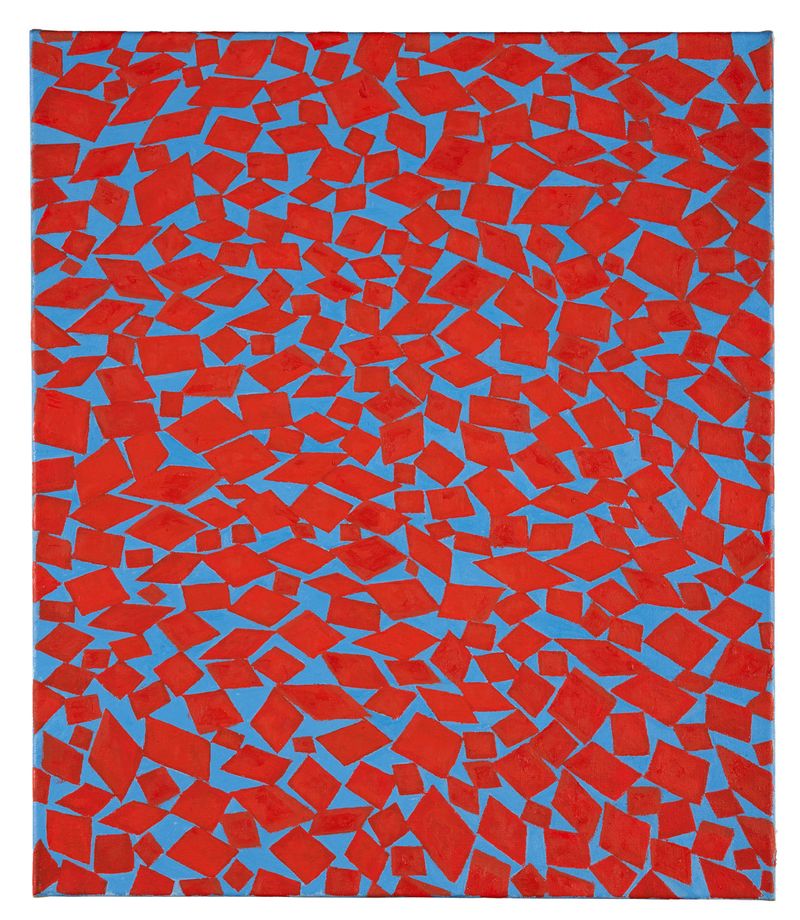 Lionel Röhrscheid Ohne Titel, 2000 Öl auf Leinwand 60 x 70 cm